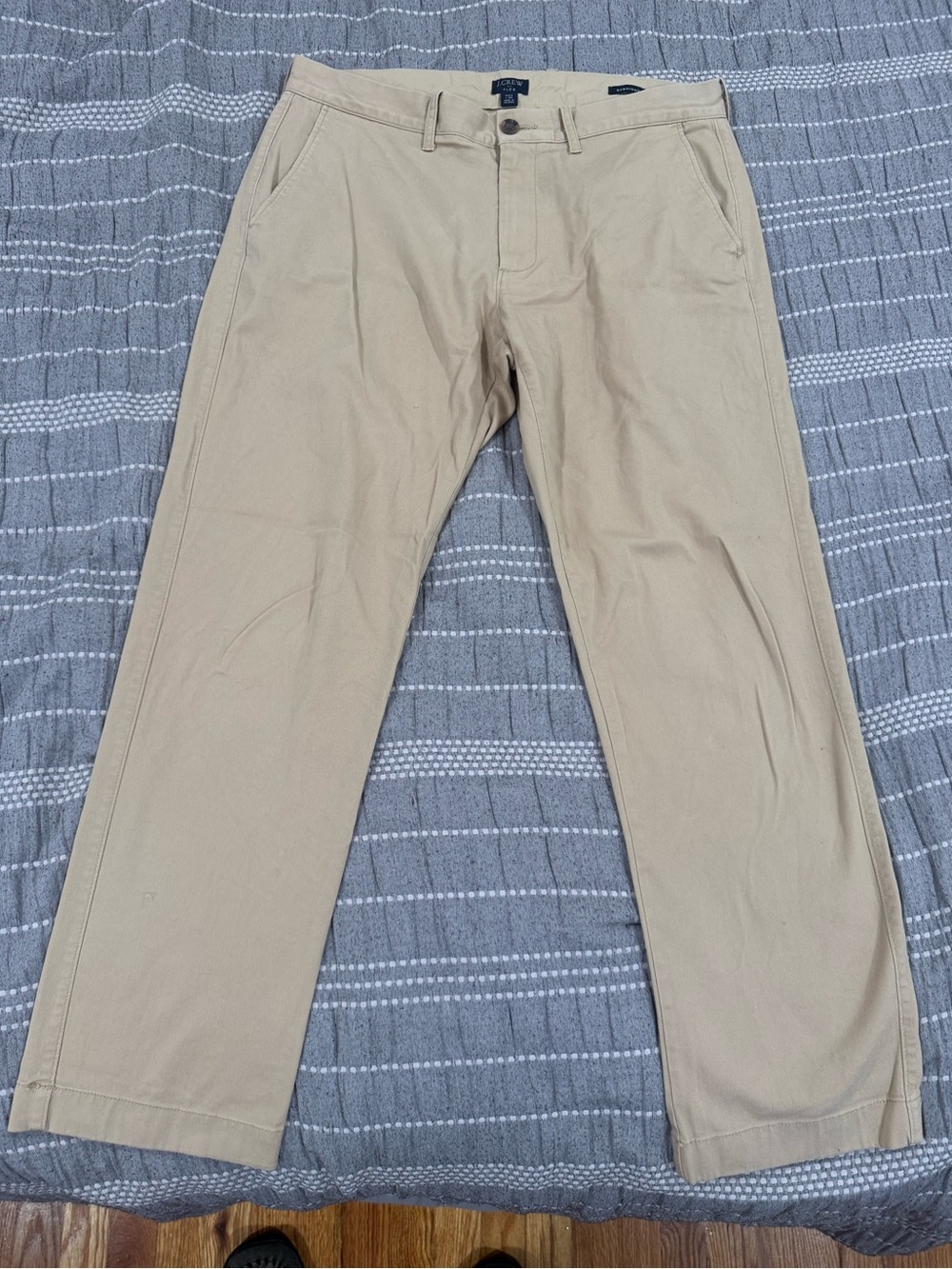 J.Crew Flex Men's Tan Chino Pants 33x30